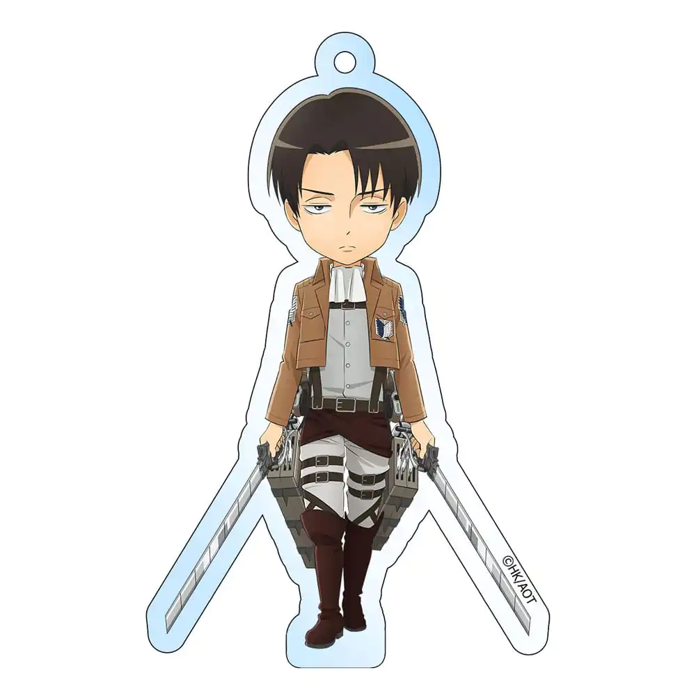 Attack on Titan Acrylic Keychain Levi Holographic 8 cm     product photo