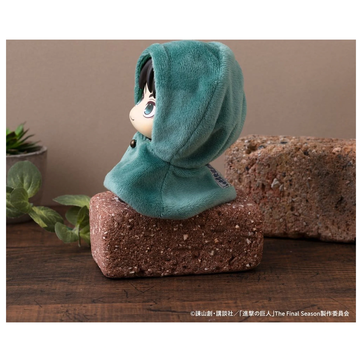 Attack on Titan Look Up Cape Accessories for Look Up PVC Statues Cape of the Scout Regiment 12 cm           product photo