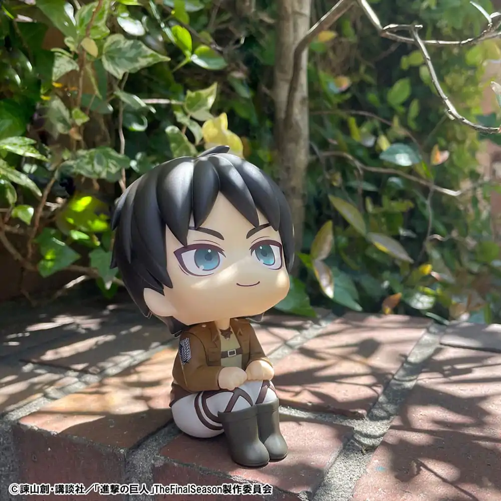 Attack on Titan Look Up PVC Statue Eren Jaeger 11 cm product photo