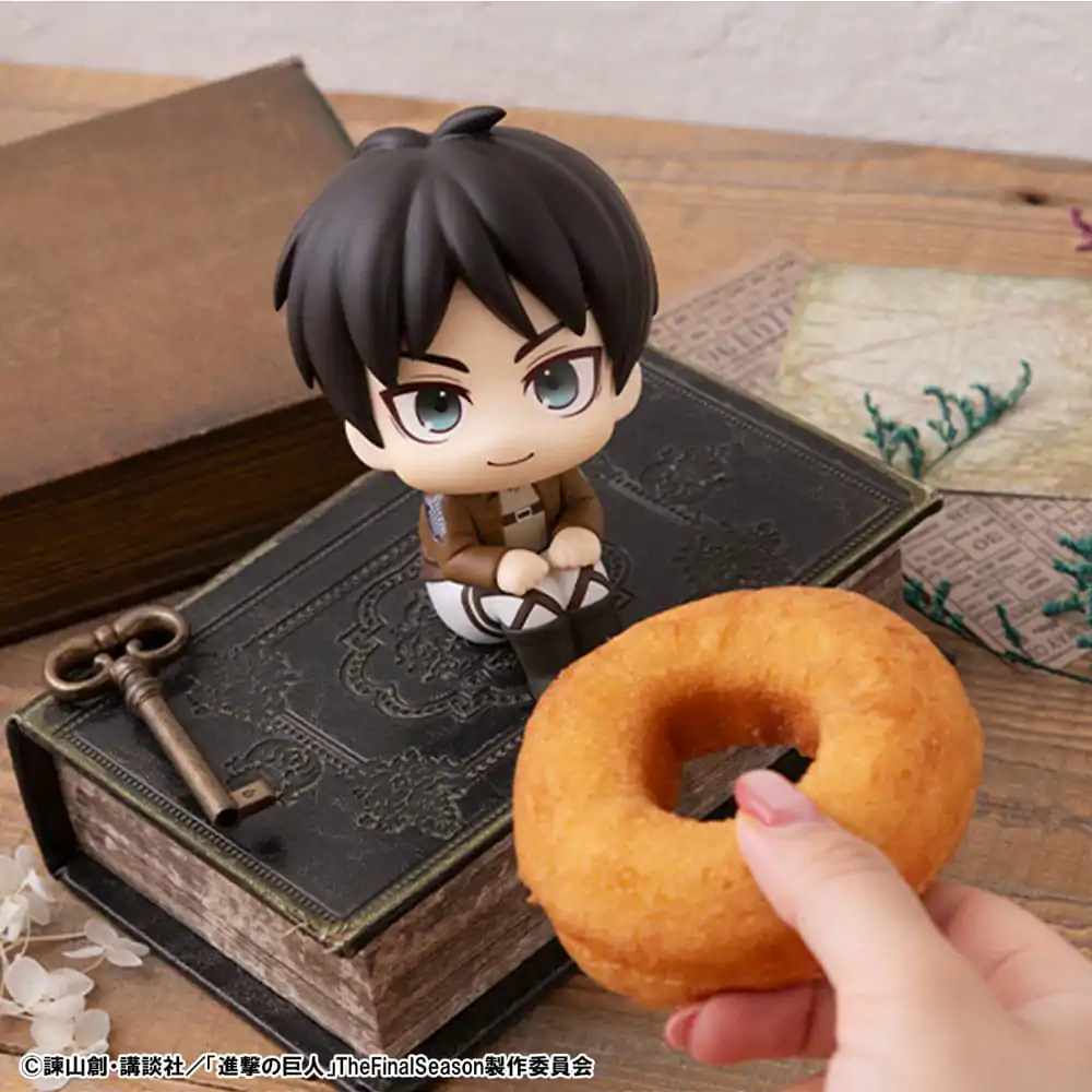 Attack on Titan Look Up PVC Statue Eren Jaeger 11 cm product photo