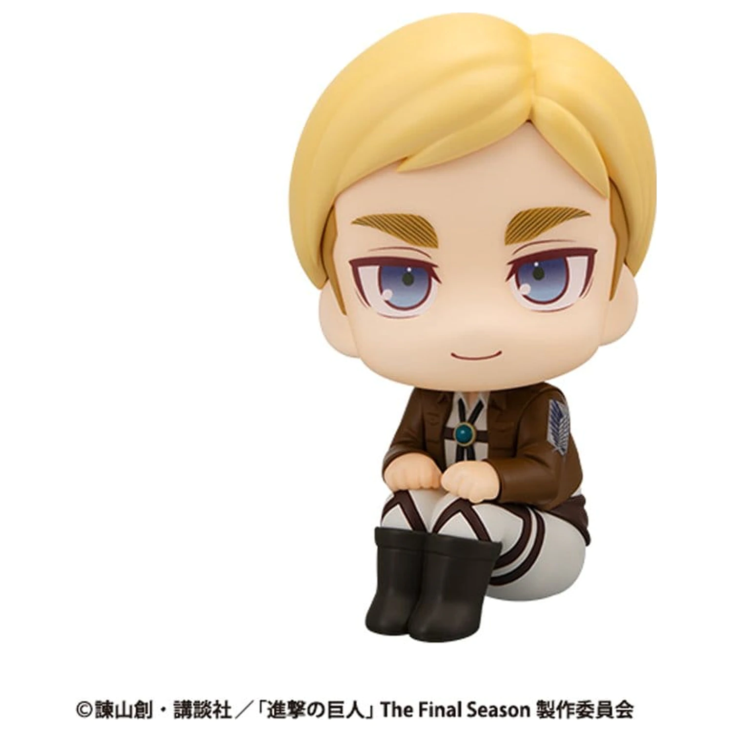 Attack on Titan Look Up PVC Statues Hange Zoe & Erwin Smith (with gift) 11 cm            product photo