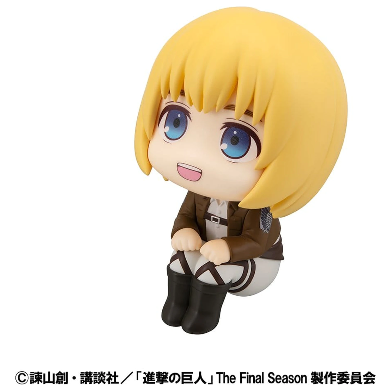 Attack on Titan Lookup PVC Figures 2-Pack Armin Arlert & Eren Yeager Grumpy Ver. 11 cm (with gift) product photo