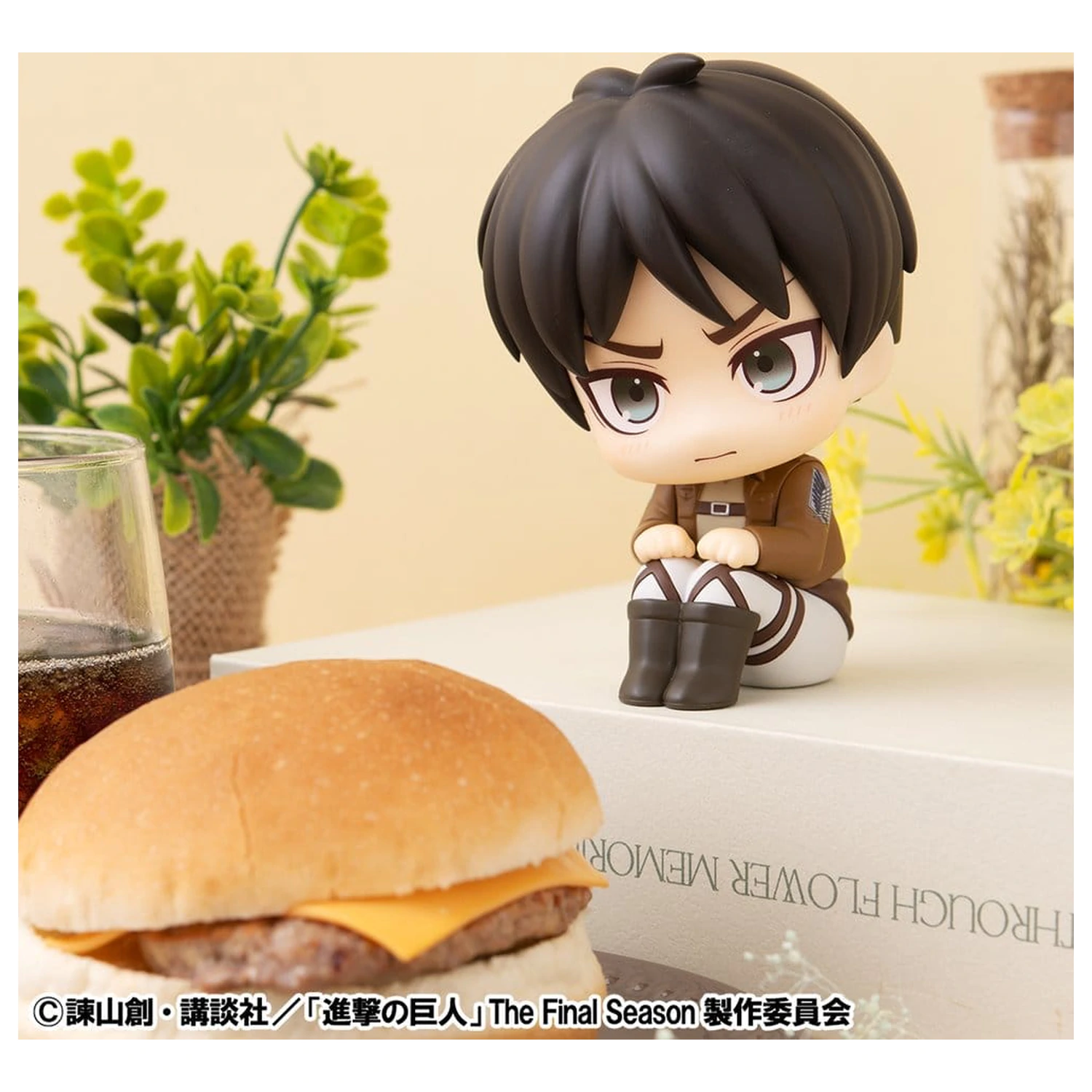 Attack on Titan Lookup PVC Figures 2-Pack Armin Arlert & Eren Yeager Grumpy Ver. 11 cm (with gift) product photo