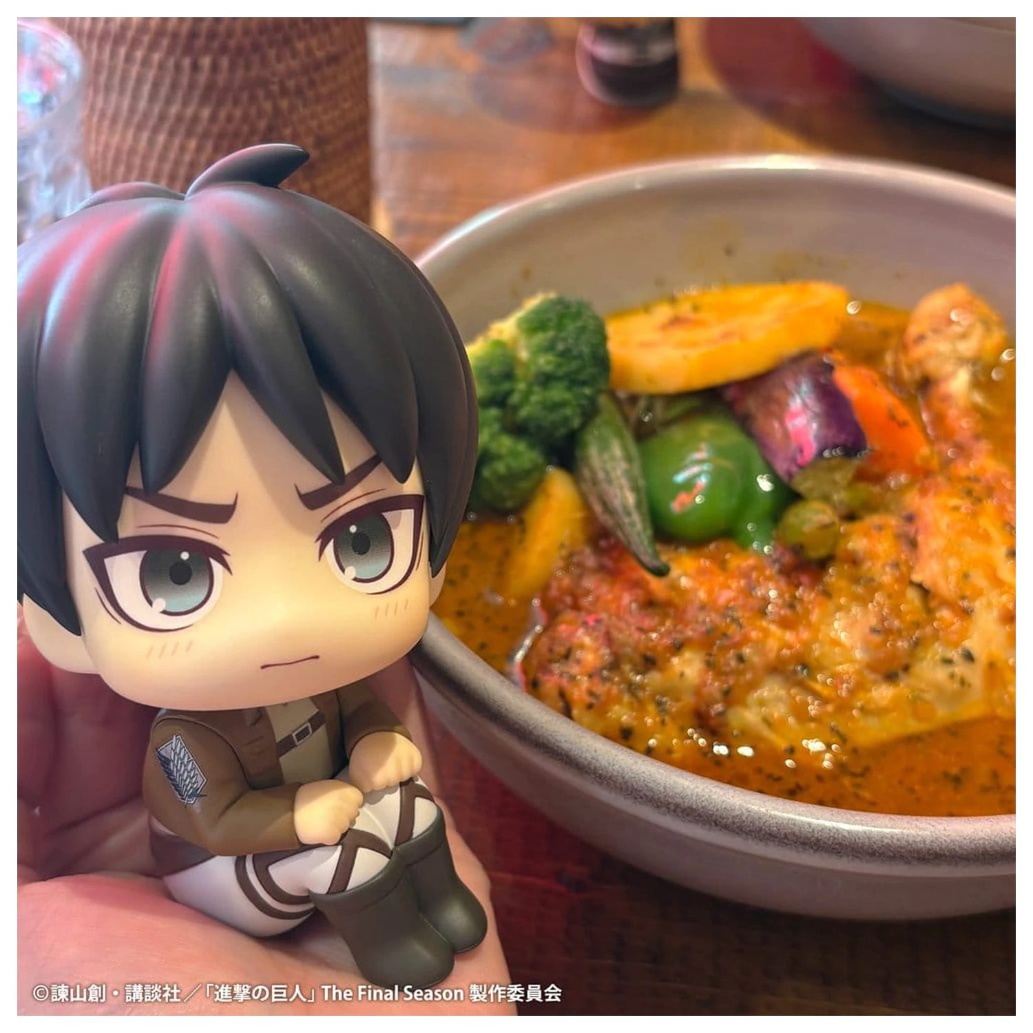 Attack on Titan Lookup PVC Figure Eren Jaeger Grumpy Ver. 11 cm product photo