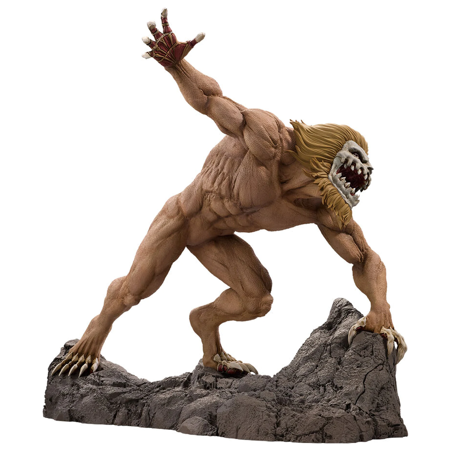 Attack on Titan Mega Impact Jaw Titan Battle of Heaven and Earth Ichibansho figure 23cm product photo
