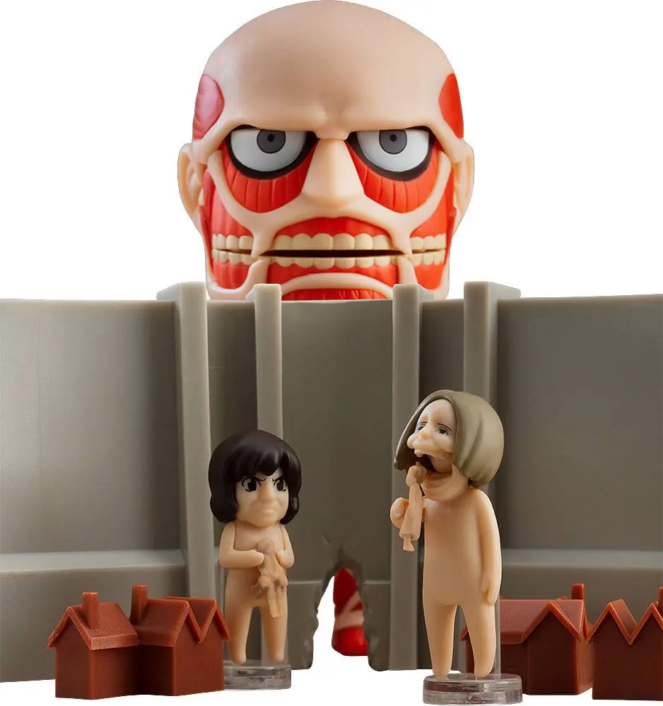 Attack on Titan Nendoroid Action Figure Colossal Titan Renewal Set 10 cm termékfotó