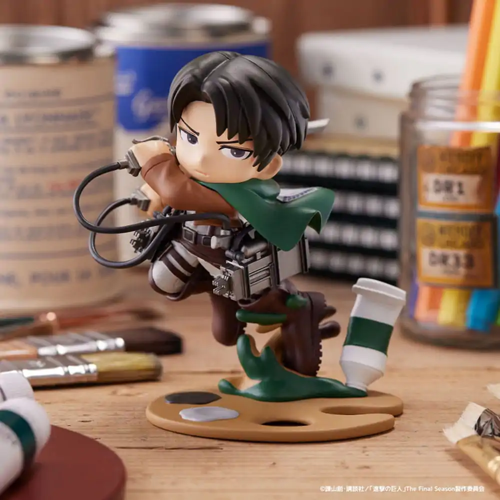 Attack on Titan PalVerse PVC Statue Levi 11 cm product photo