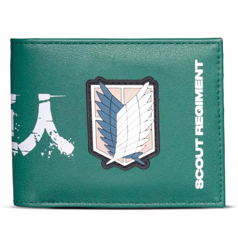 Attack on Titan Bifold Wallet Graphic Patch product photo