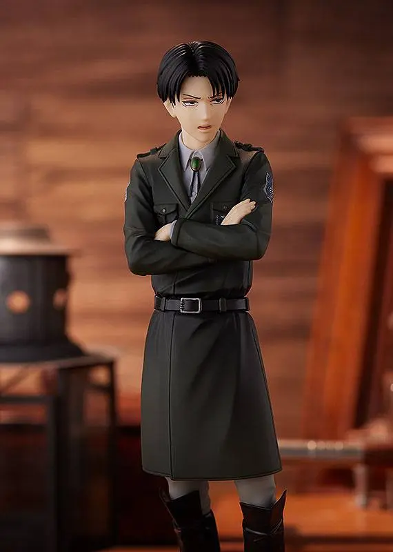 Attack on Titan Pop Up Parade PVC Statue Levi Dark Color Ver. heo European Exclusive product photo