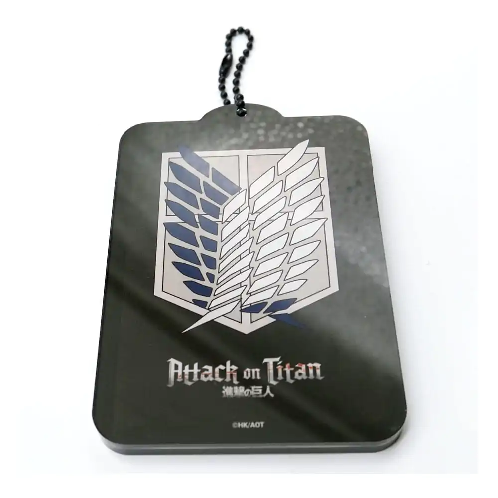 Attack on Titan Shaker Acrylic Keychain Kawaii Attack! product photo
