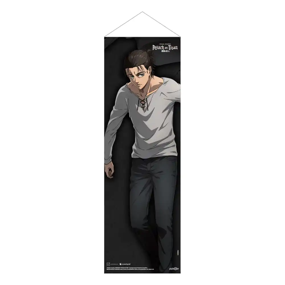 Attack on Titan Slim Wallscroll Eren Jaeger 30 x 90 cm product photo