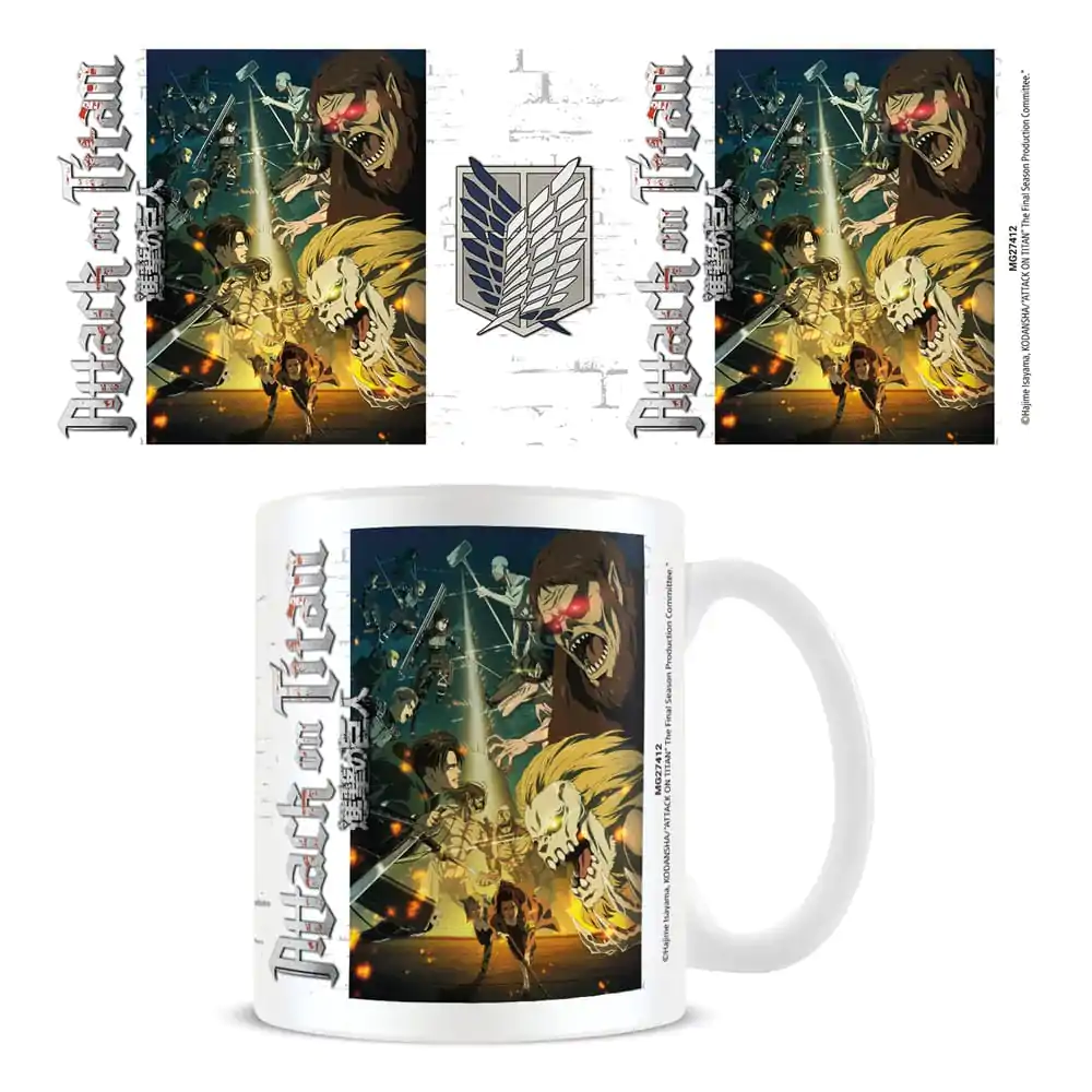 Attack on Titan Mug Special Ops Squad vs Titans termékfotó