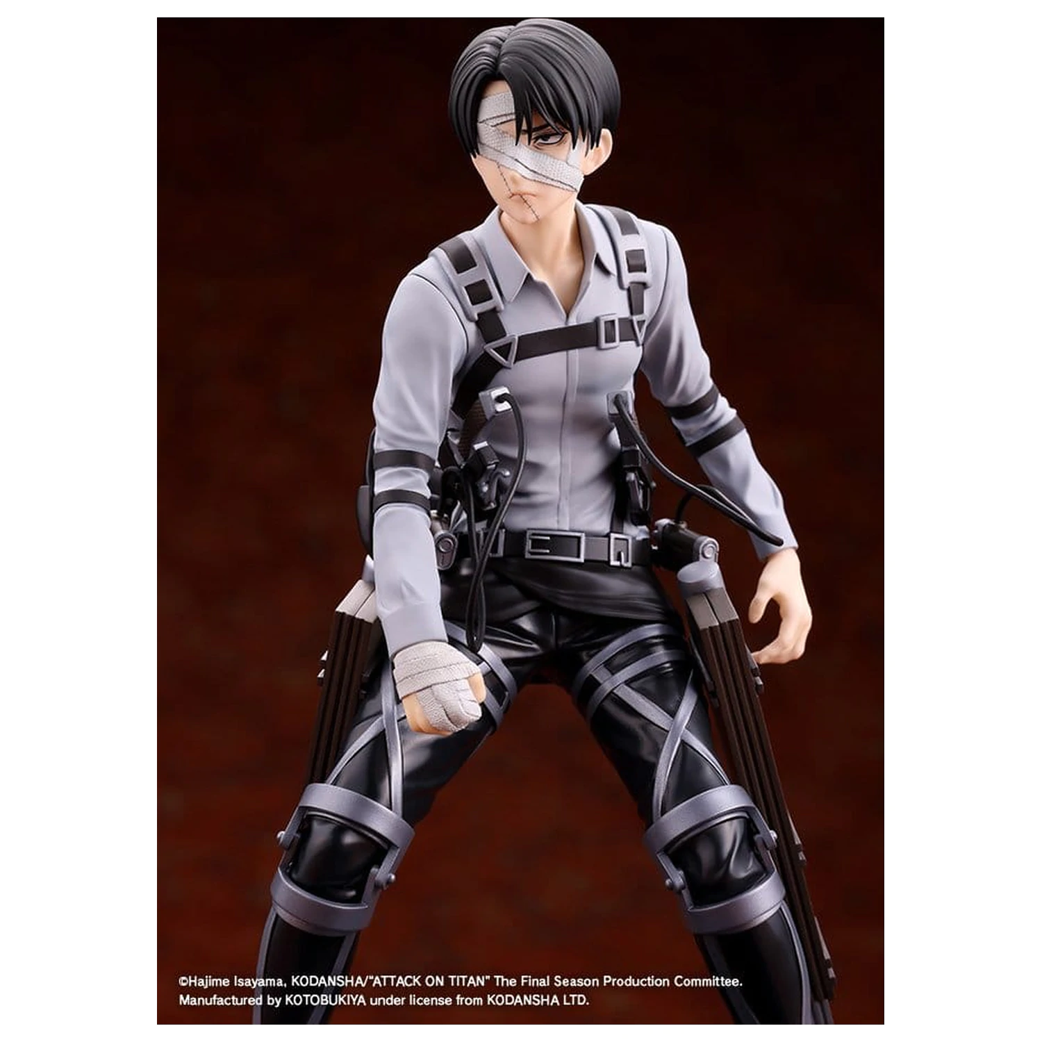 Attack on Titan: The Final Season Oshi Works PVC Figure Levi Ackerman The Final Season Ver. 20 cm product photo