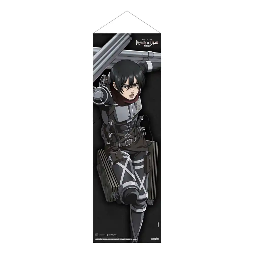 Attack on Titan: The Final Season Slim Wallscroll Mikasa Ackermann 30 x 90 cm product photo