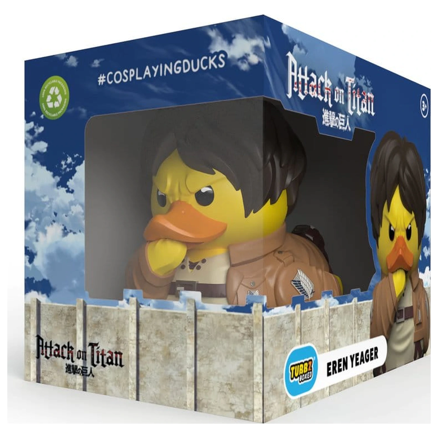 Attack on Titan Tubbz PVC Figure Eren Yeager product photo