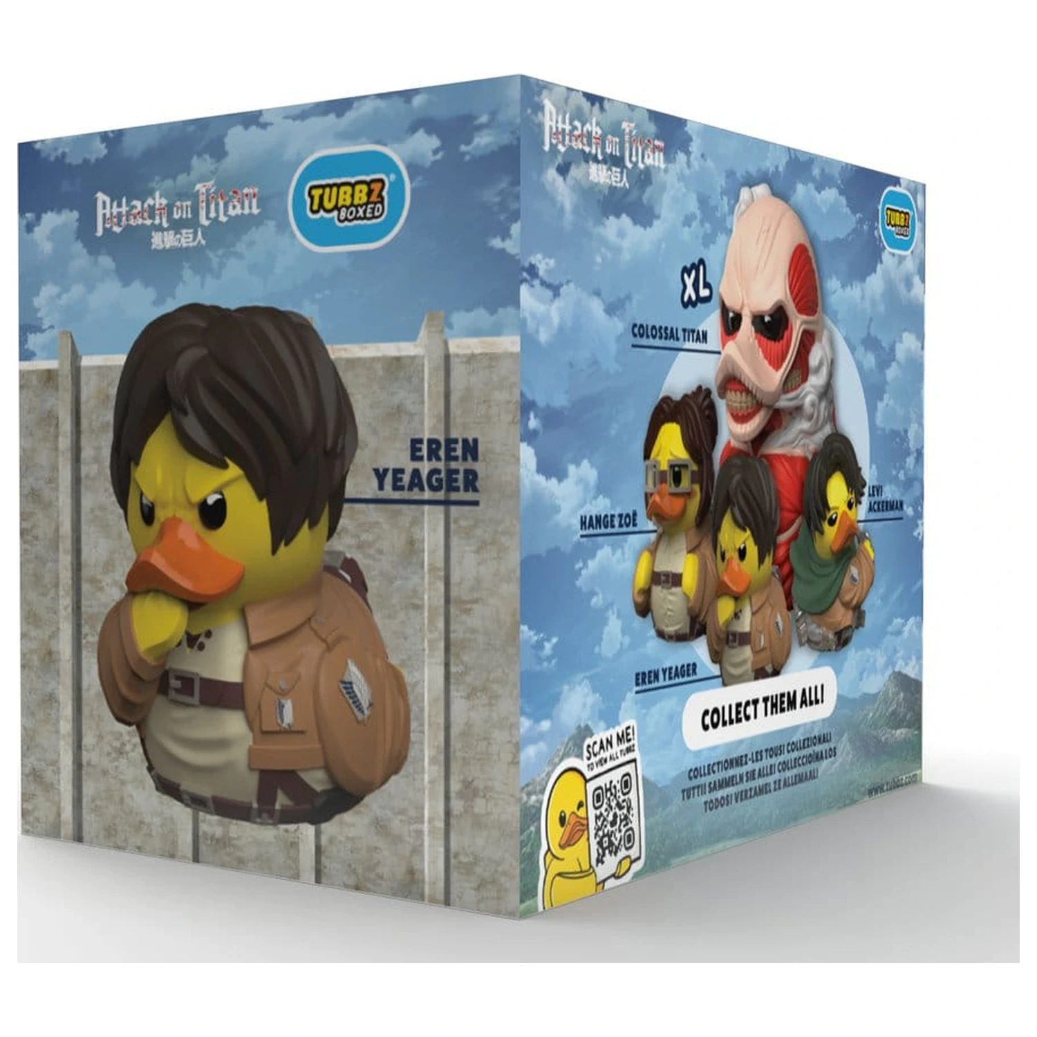 Attack on Titan Tubbz PVC Figure Eren Yeager product photo