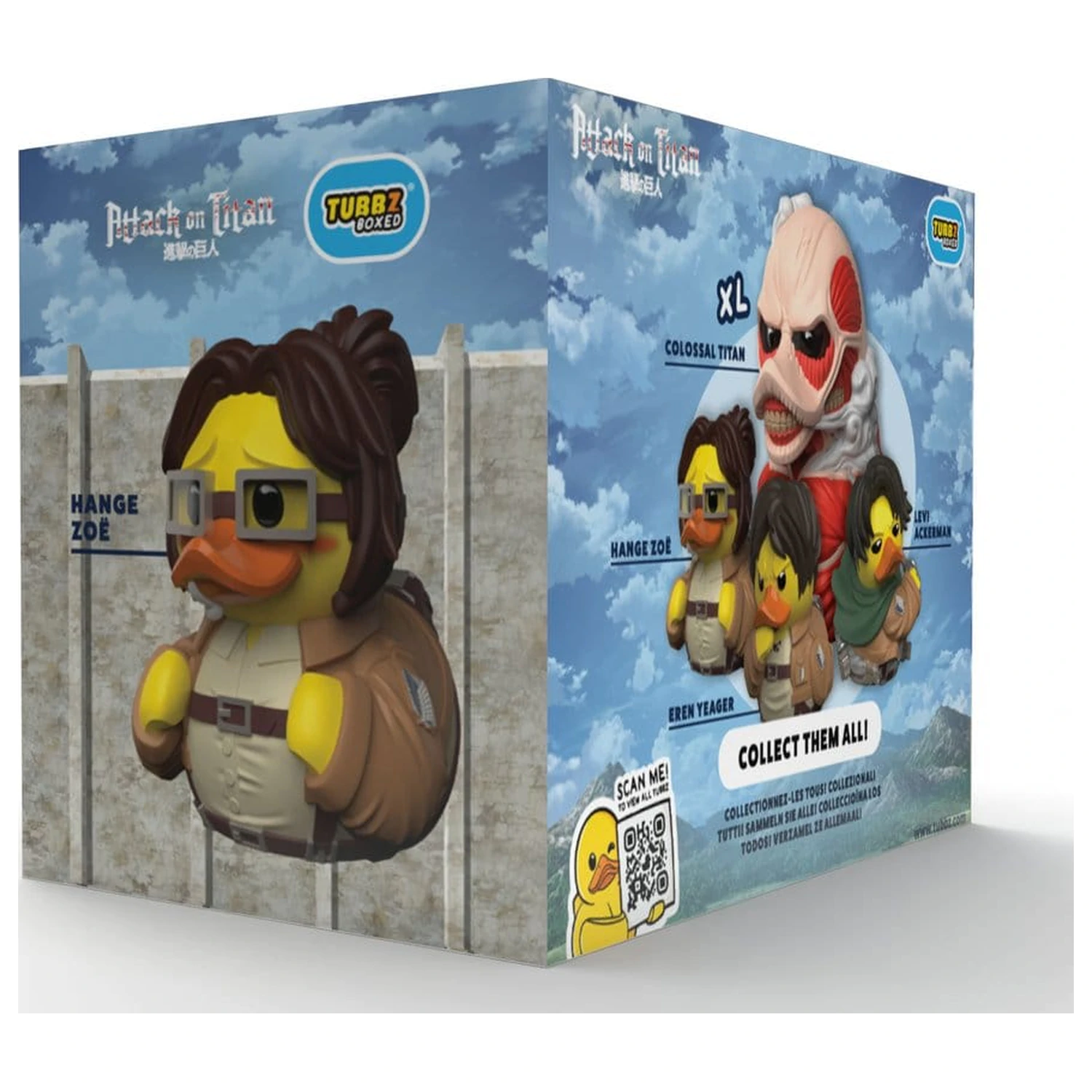Attack on Titan Tubbz PVC Figure Hange Zoe product photo