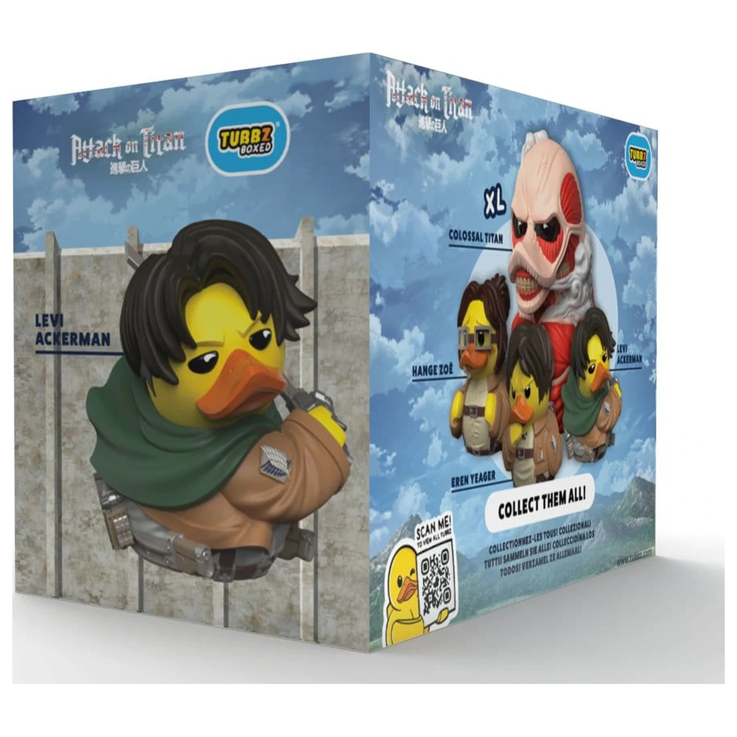 Attack on Titan Tubbz PVC Figure Levi Ackerman product photo