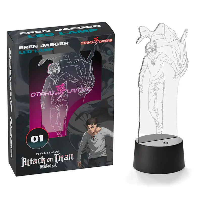 Attack on Titans Eren Final Season led lamp 20cm termékfotó