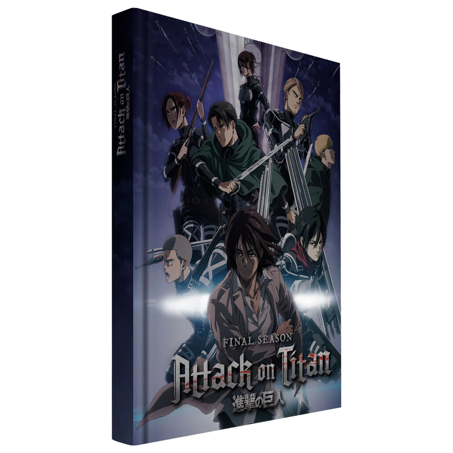 Attack on Titans Notebook with light product photo