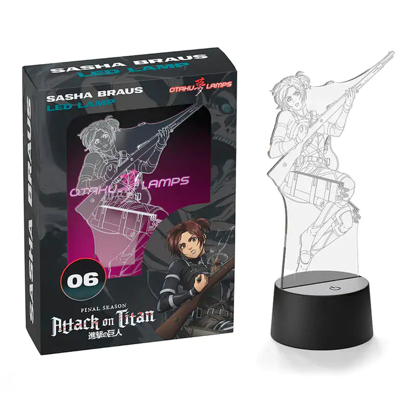Attack on Titans Sasha Final Season led lamp 20cm product photo