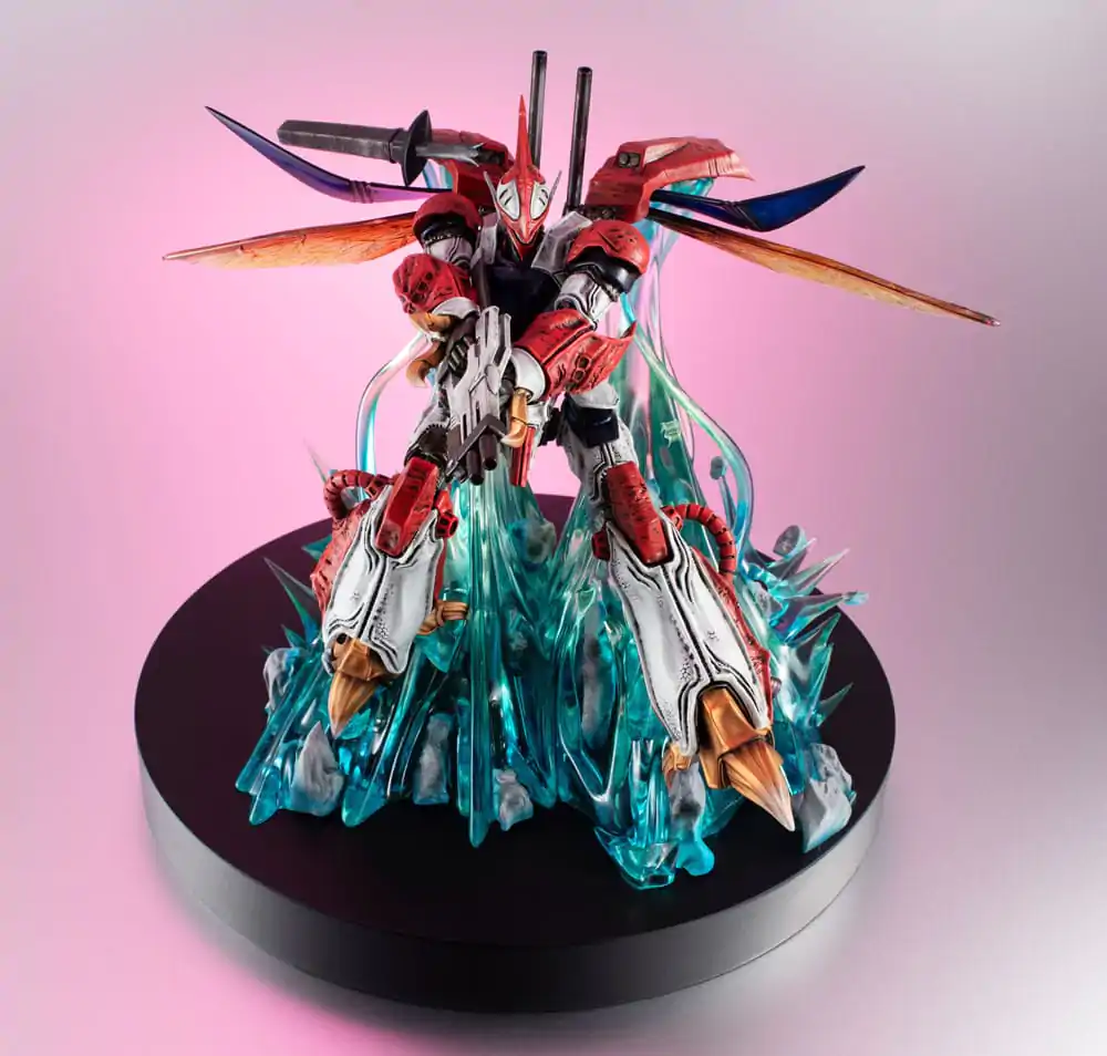 Aura Battler Dunbine Real Posing Robots PVC Statue Billbine 23 cm product photo