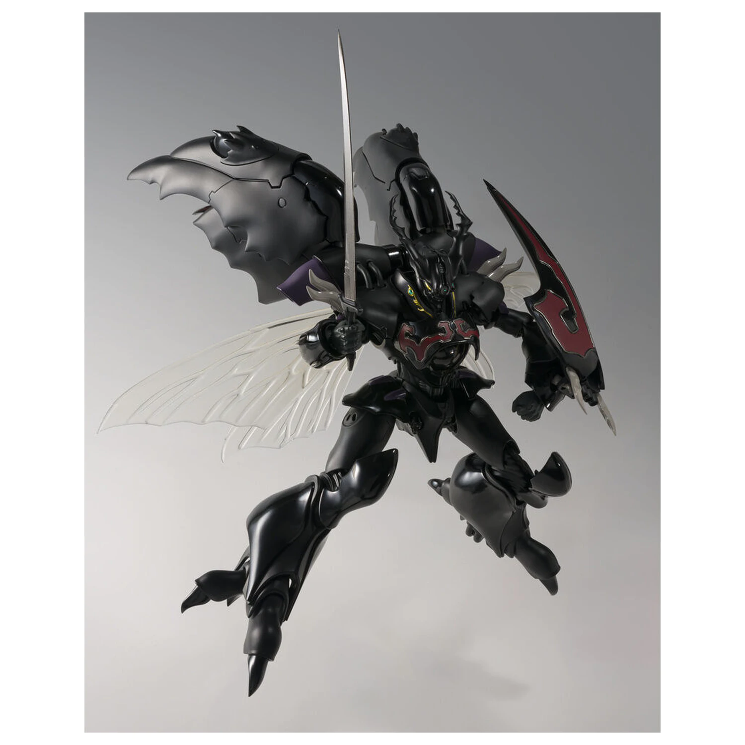 Aura Battler Dunbine The Robot Spirits Side AB Zwarth HD figure 18cm product photo
