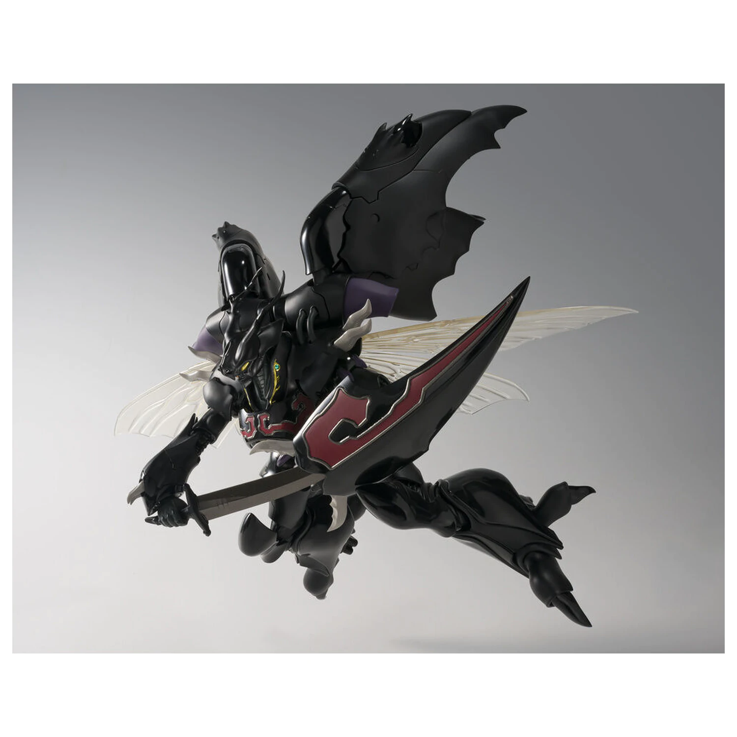 Aura Battler Dunbine The Robot Spirits Side AB Zwarth HD figure 18cm product photo