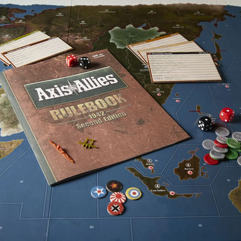 Avalon Hill Board Game Axis &amp; Allies 1942 english product photo