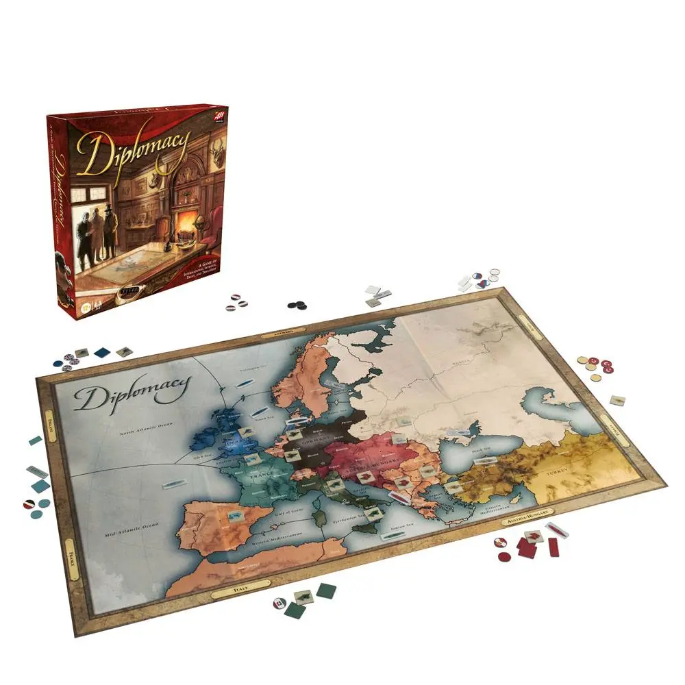 Avalon Hill Board Game Diplomacy english product photo