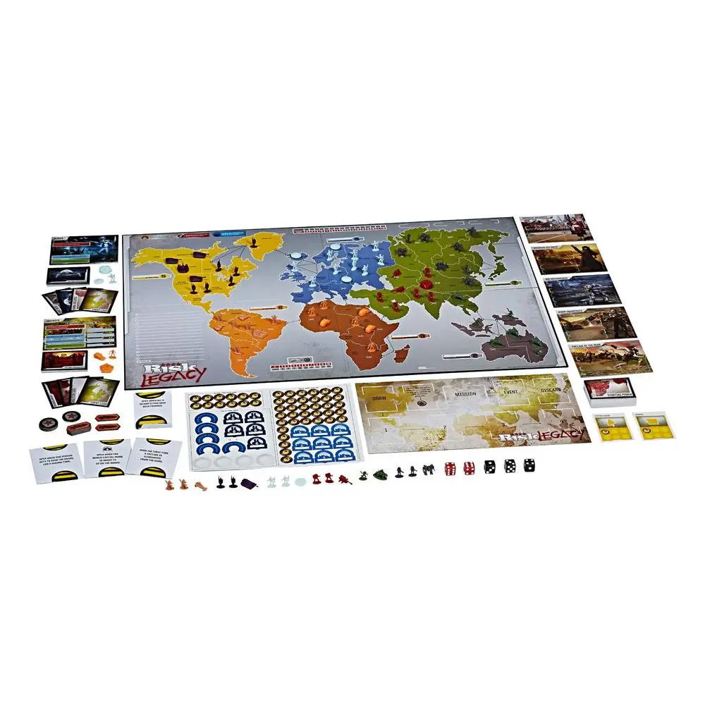 Avalon Hill Board Game Risk Legacy english product photo