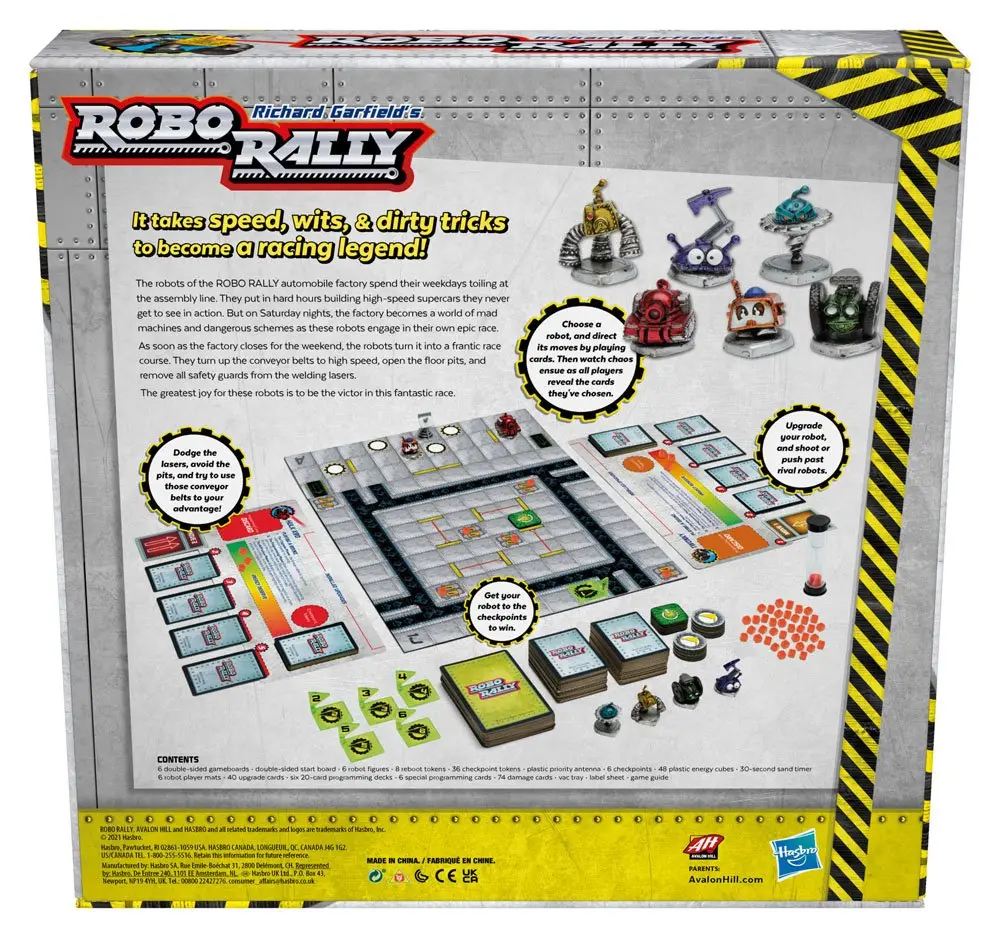 Avalon Hill Board Game Robo Rally english product photo