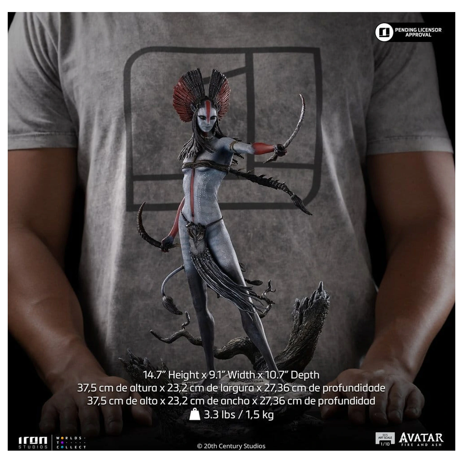 Avatar 3: Fire and Ash Art Scale Statue 1/10 Varang 38 cm product photo