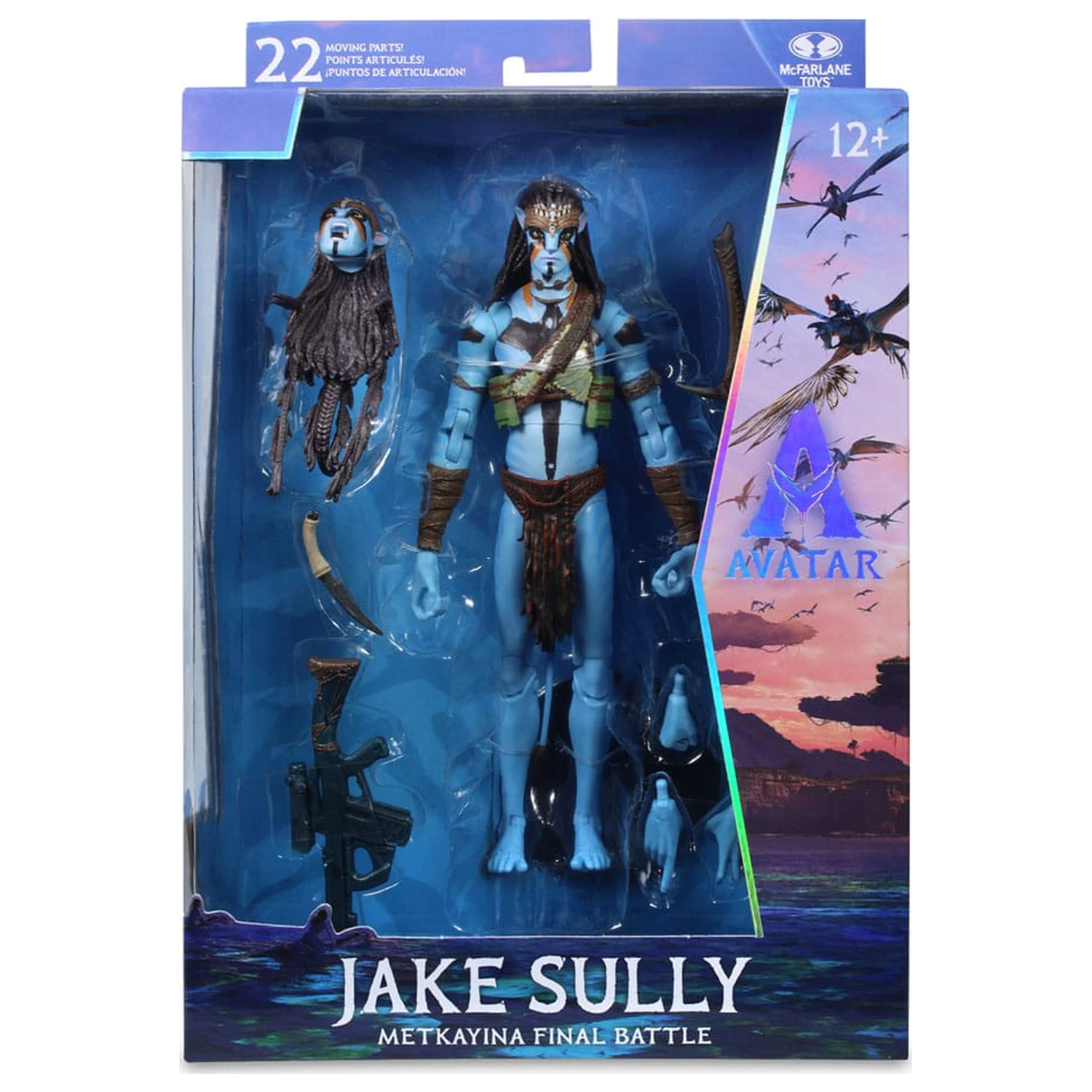 Avatar: Fire and Ash Action Figure Jake Sully (Metkayina Final Battle) 18 cm product photo