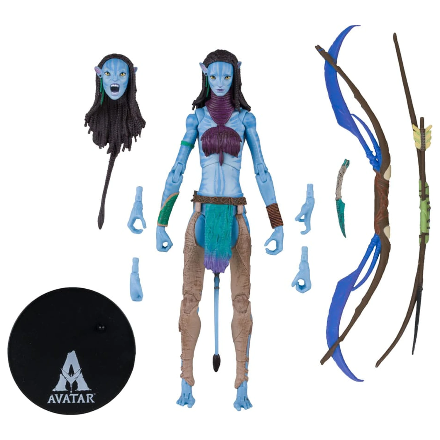  Avatar: Fire and Ash Action Figure Neytiri (Omatikaya Warrior) 18 cm product photo