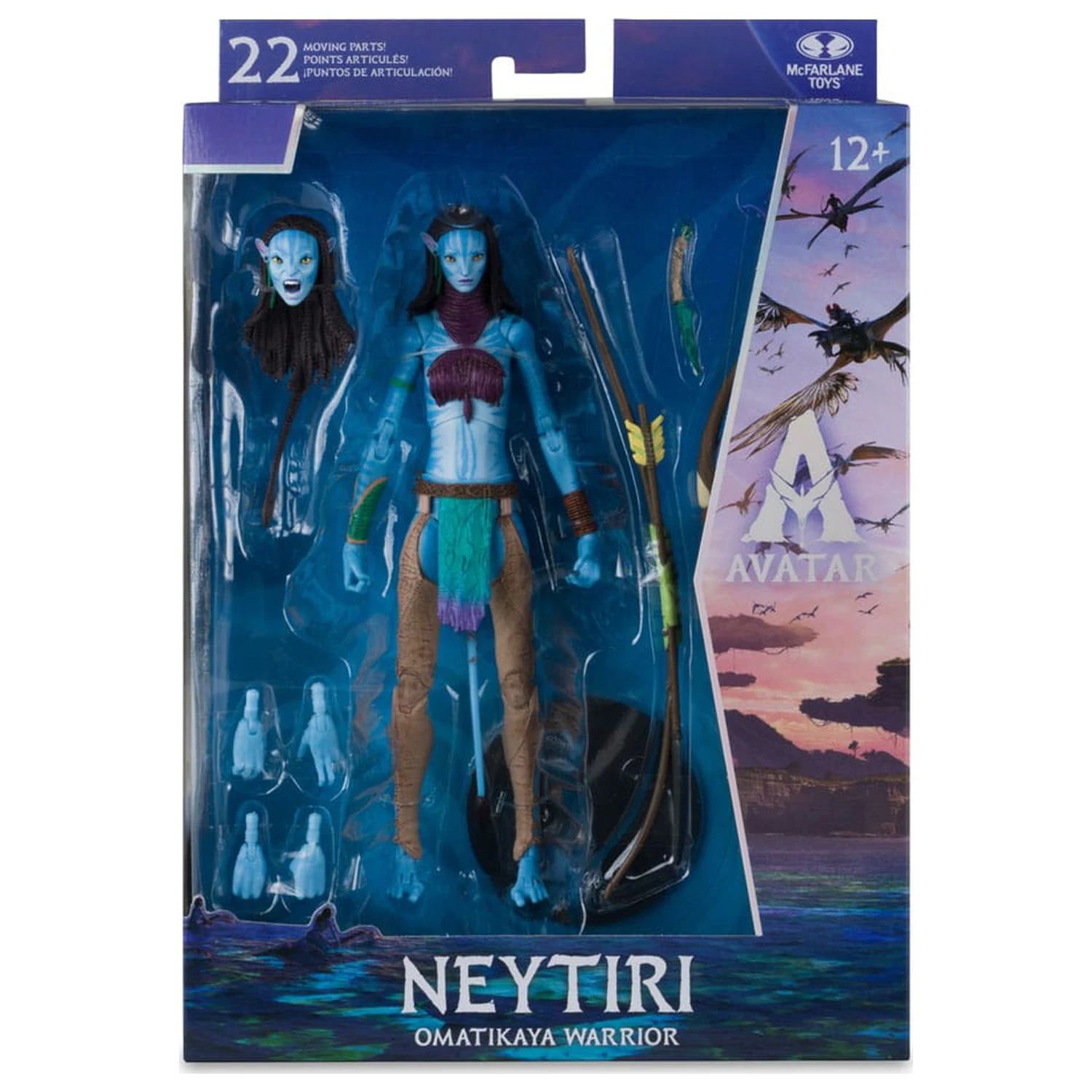  Avatar: Fire and Ash Action Figure Neytiri (Omatikaya Warrior) 18 cm product photo