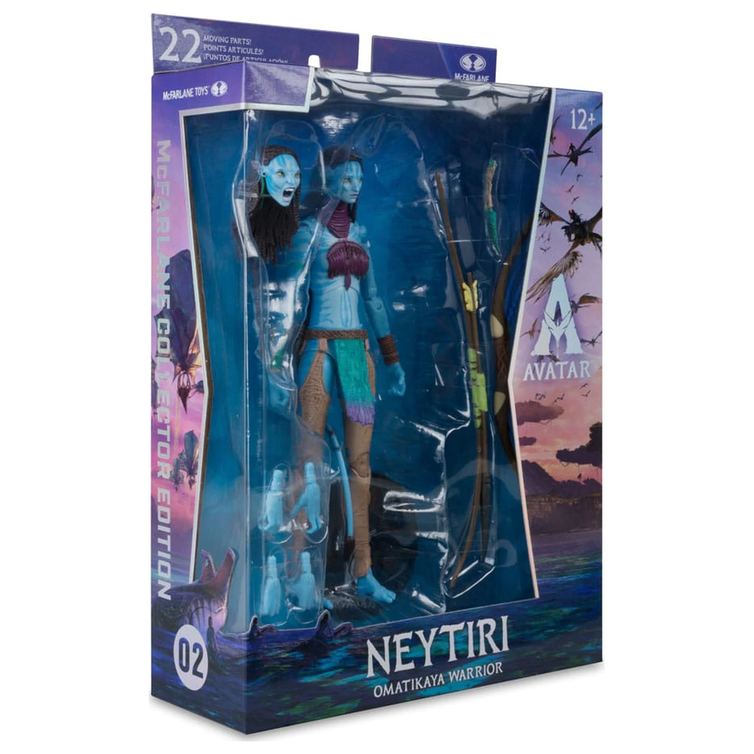  Avatar: Fire and Ash Action Figure Neytiri (Omatikaya Warrior) 18 cm product photo