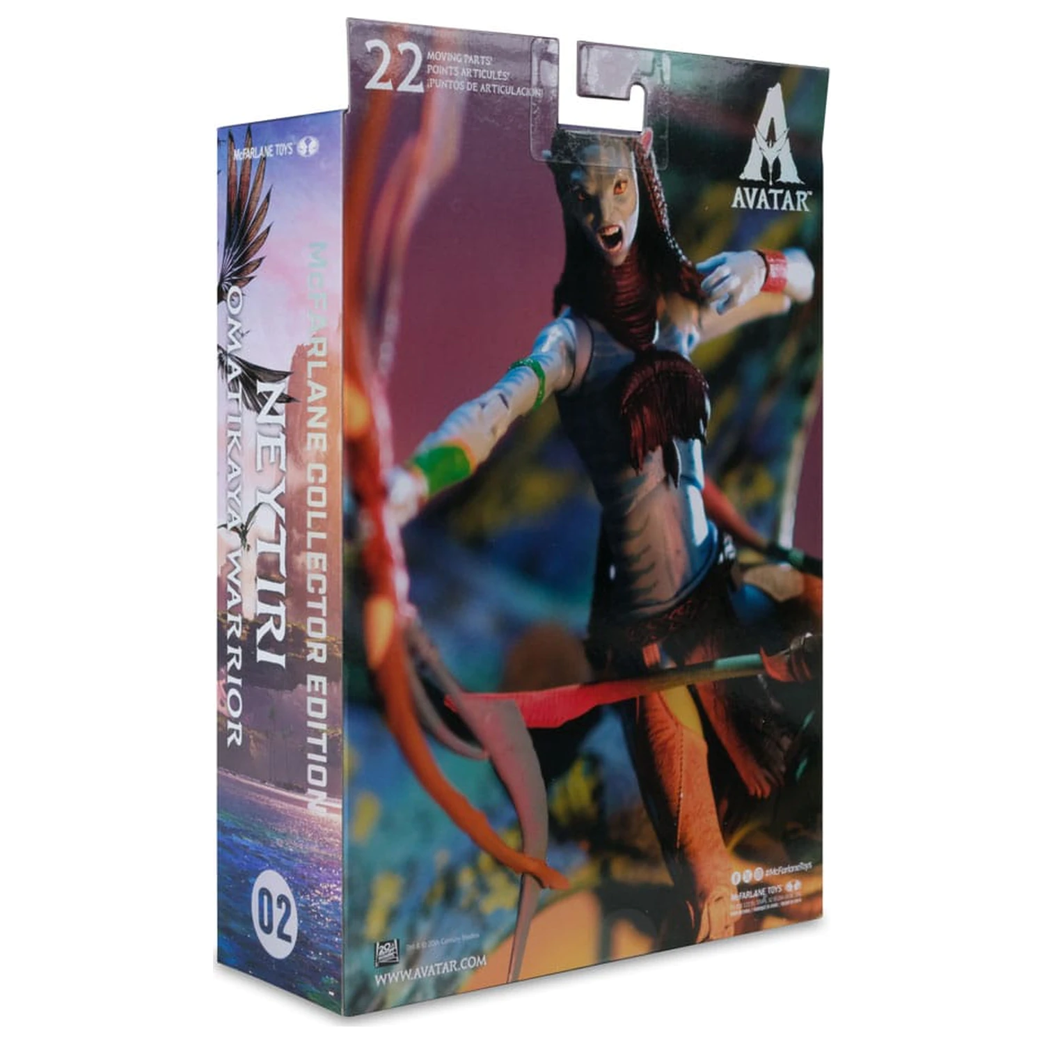  Avatar: Fire and Ash Action Figure Neytiri (Omatikaya Warrior) 18 cm product photo