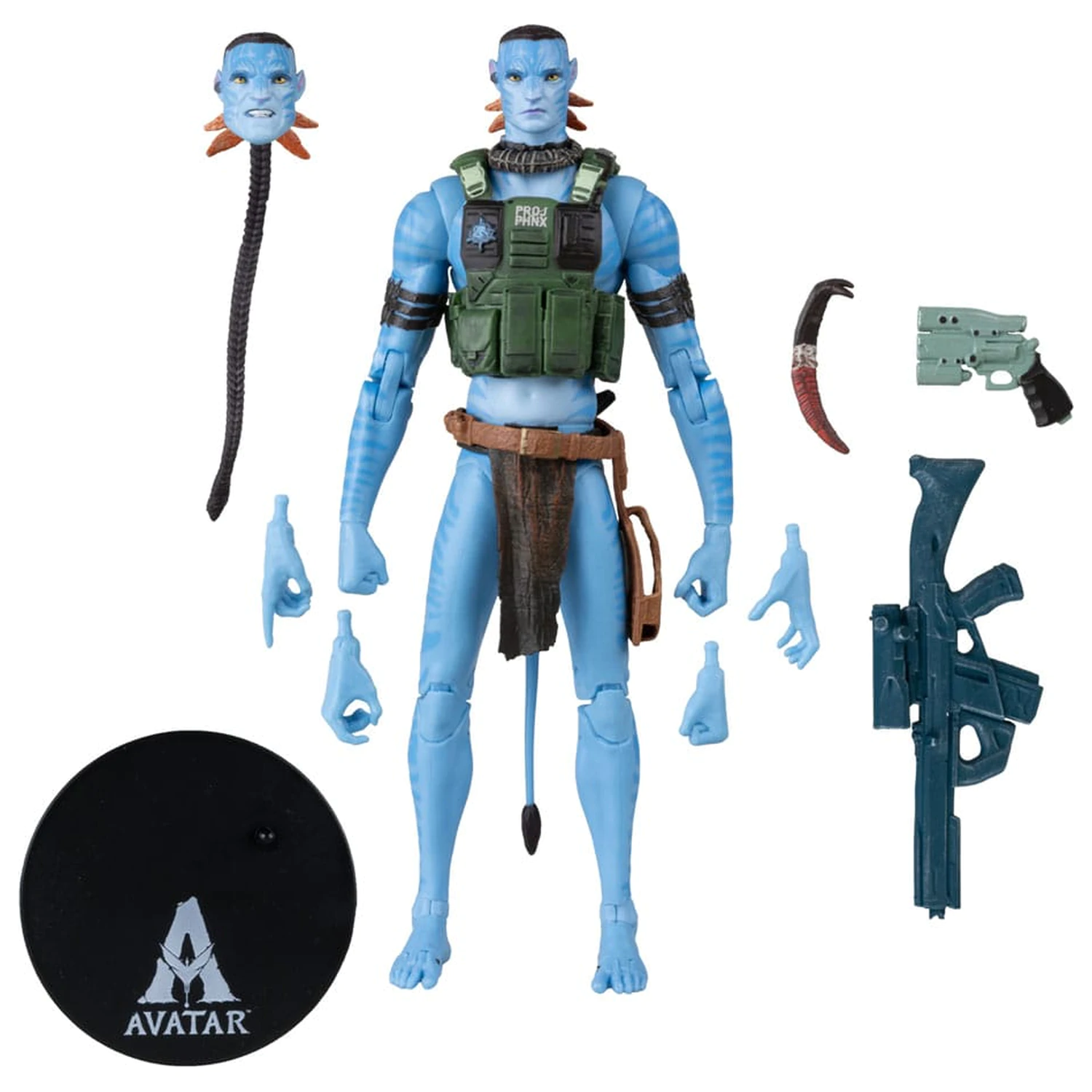 Avatar: Fire and Ash Action Figure Quaritch (Ash Recom) (Gold Label) 18 cm product photo