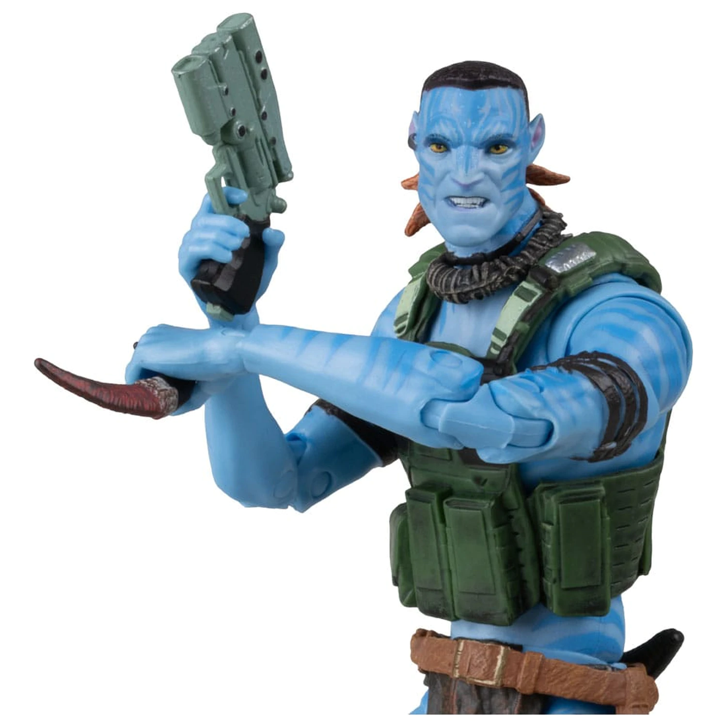 Avatar: Fire and Ash Action Figure Quaritch (Ash Recom) (Gold Label) 18 cm product photo