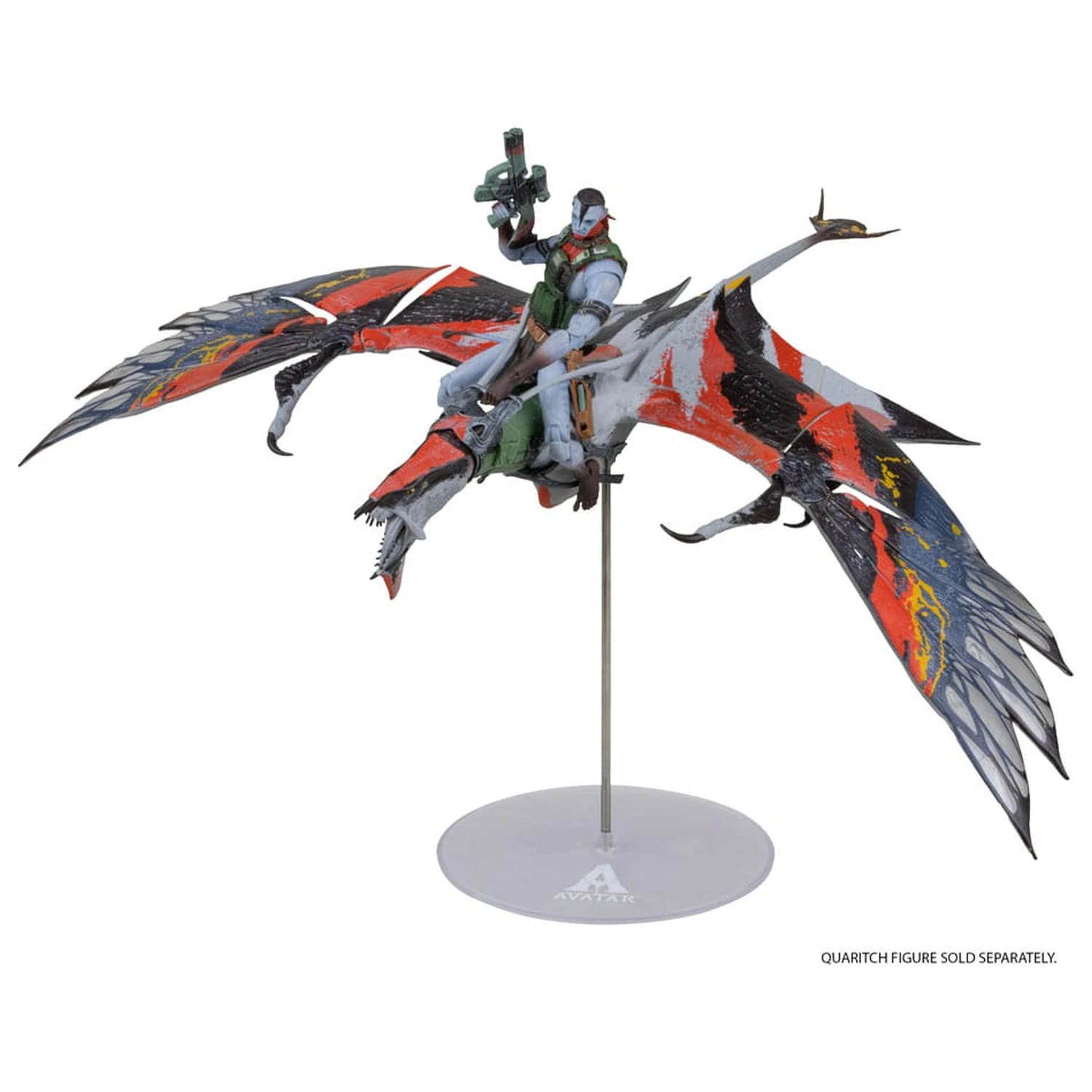 Avatar: Fire and Ash Action Figure Quaritch's new Banshee product photo