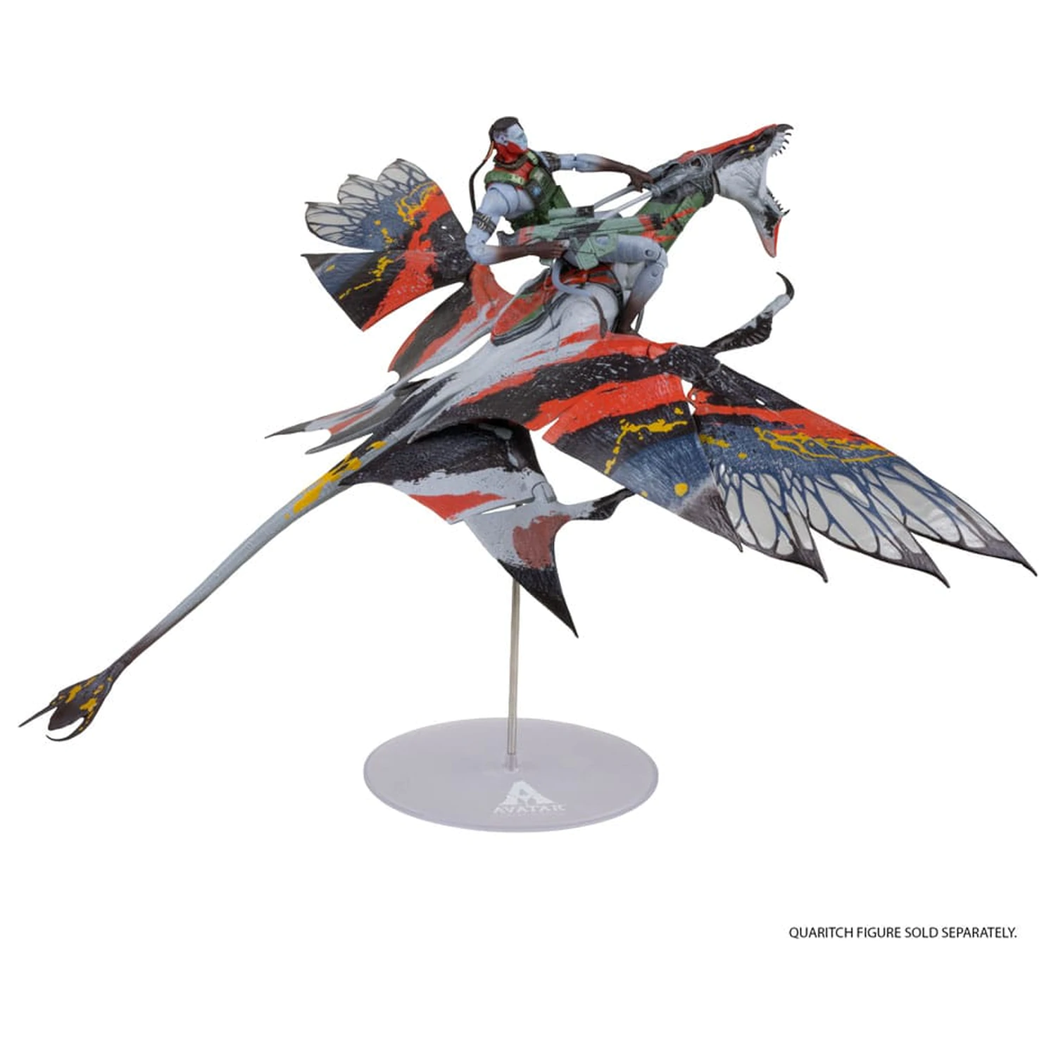 Avatar: Fire and Ash Action Figure Quaritch's new Banshee product photo