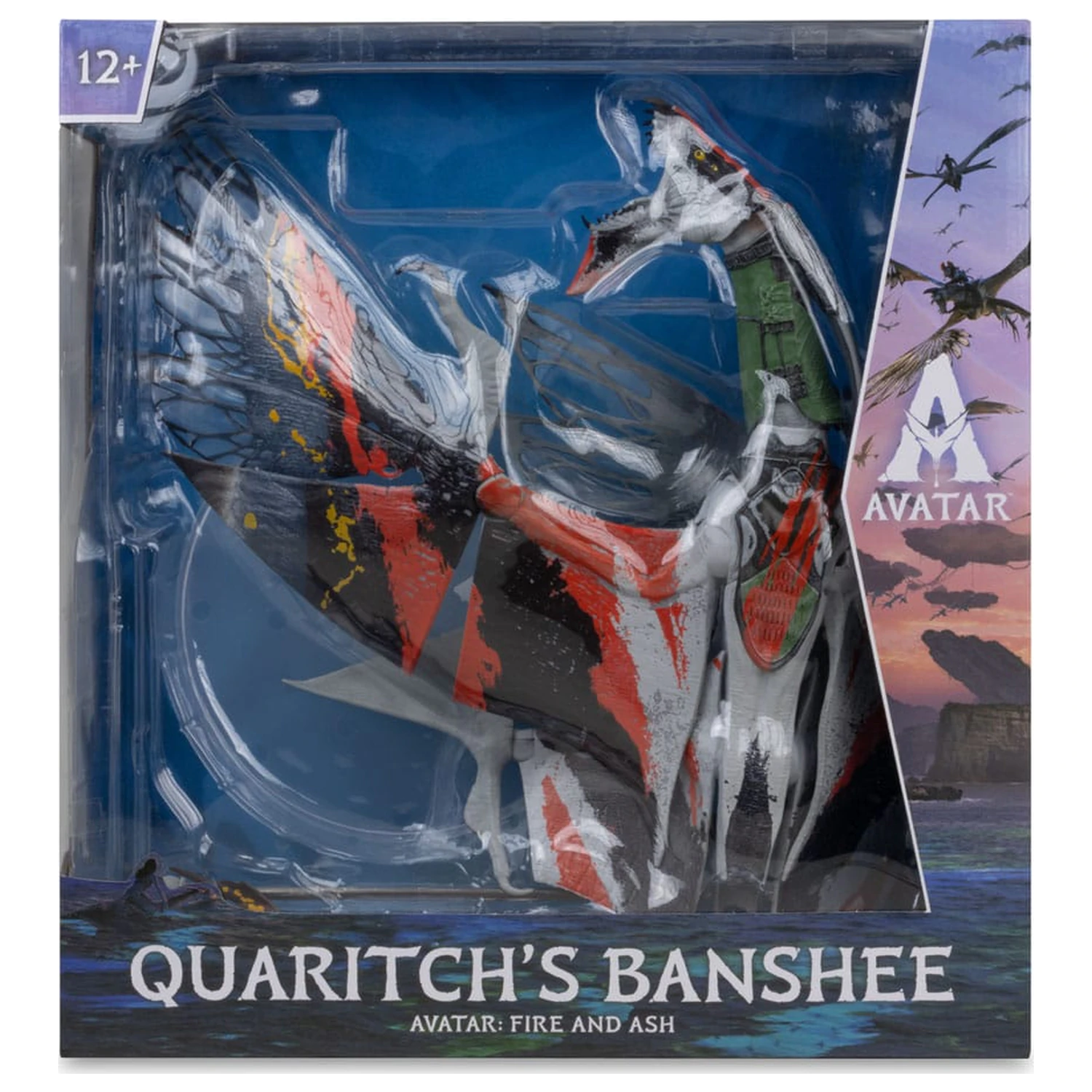 Avatar: Fire and Ash Action Figure Quaritch's new Banshee product photo