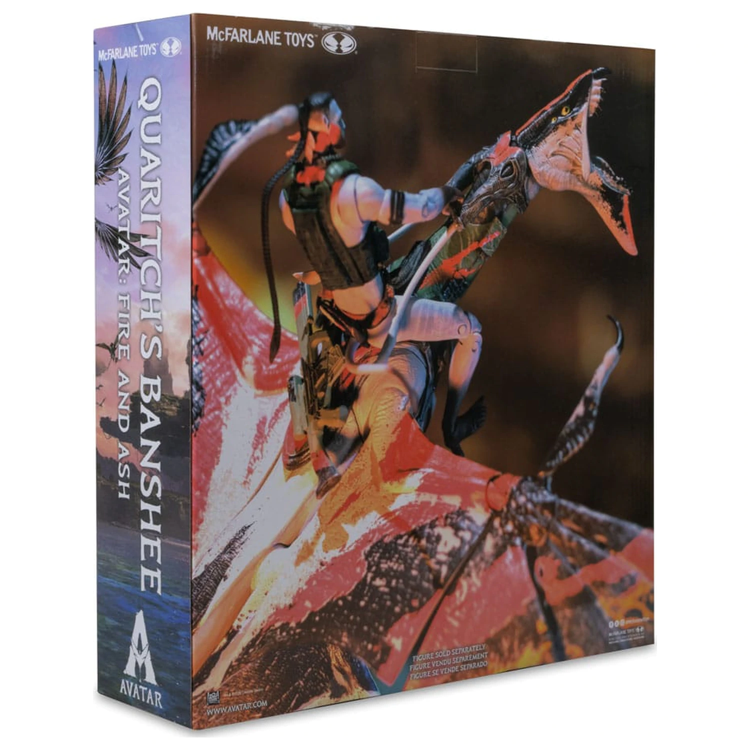 Avatar: Fire and Ash Action Figure Quaritch's new Banshee product photo