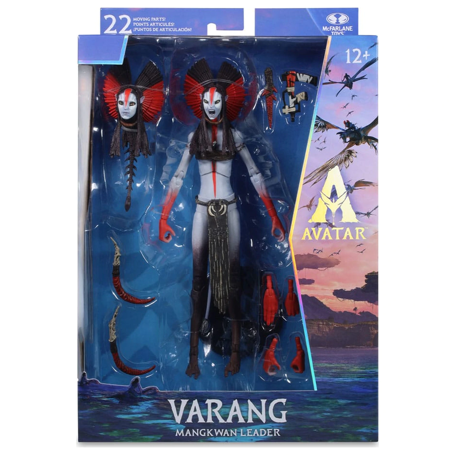  Avatar: Fire and Ash Action Figure Varang (Mangkwan Leader) 18 cm product photo
