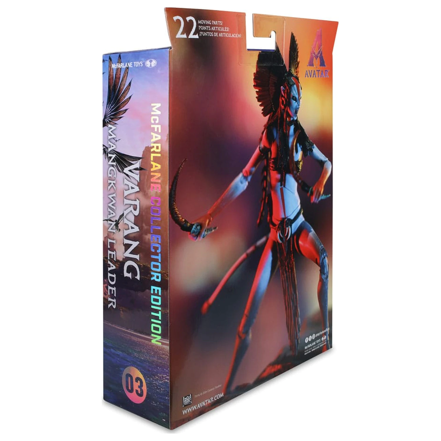  Avatar: Fire and Ash Action Figure Varang (Mangkwan Leader) 18 cm product photo