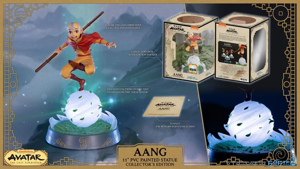 Avatar: The Last Airbender PVC Statue Aang Collector's Edition 27 cm termékfotó