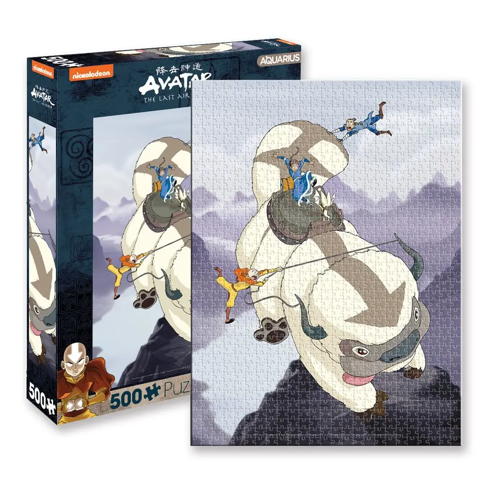 Avatar: The Last Airbender Jigsaw Puzzle Appa and Gang (500 pieces) product photo