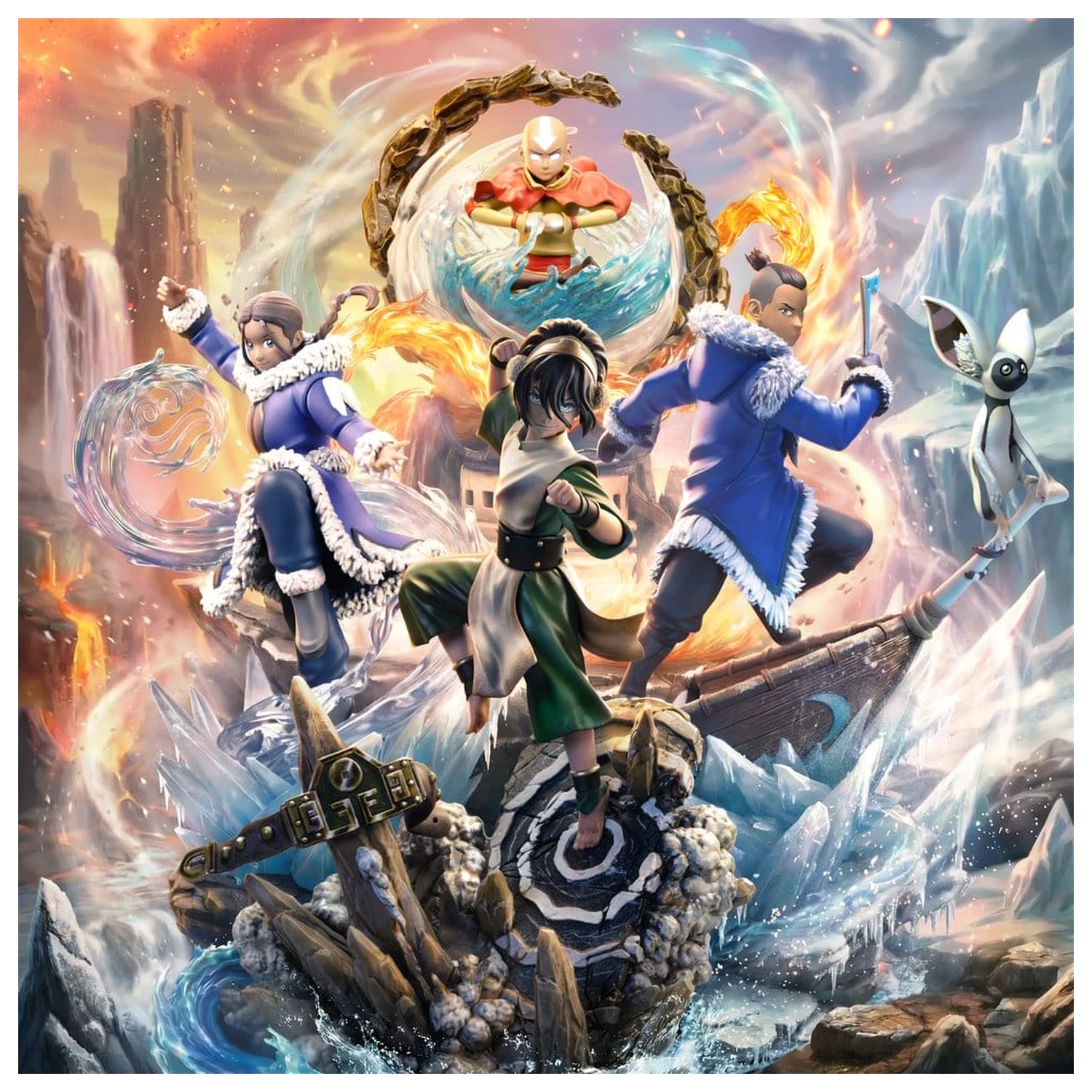 Avatar: The Last Airbender Art Scale Statue 1/10 Toph 20 cm  product photo