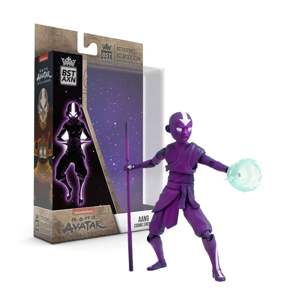 Avatar: The Last Airbender BST AXN Action Figure Aang Cosmic Energy 13 cm product photo